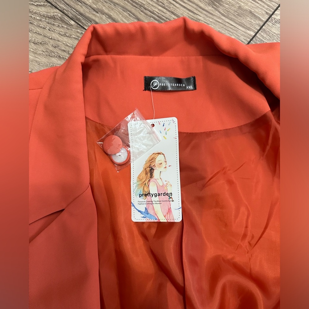 NWT Women's Rust Blazer - Picture 6 of 13